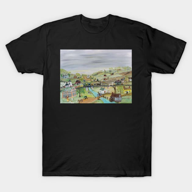 grandma moses T-Shirt by QualityArtFirst